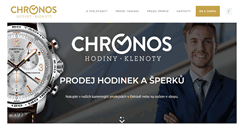 Desktop Screenshot of chronos-ostrava.cz